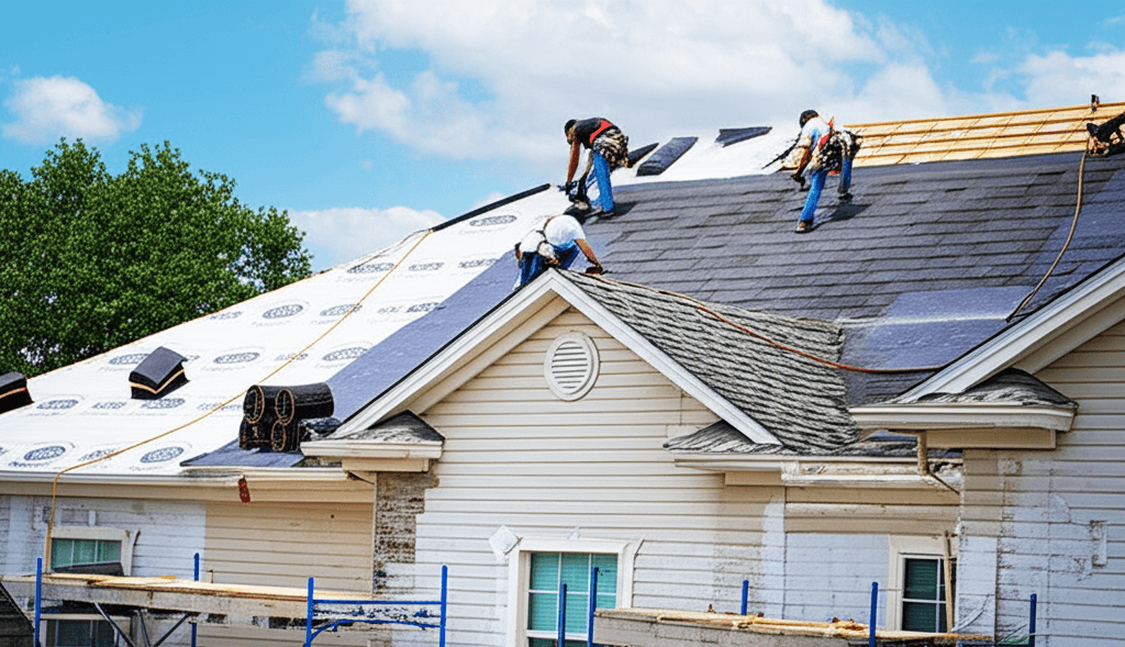 Professional roof installation in Radford, VA